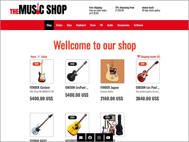 MUSIC SHOP